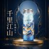 Pure Titanium Vacuum Insulated Travel Mug With Tea Infuser Women Men Office Home Outdoor 380ml Leakproof Lightweight