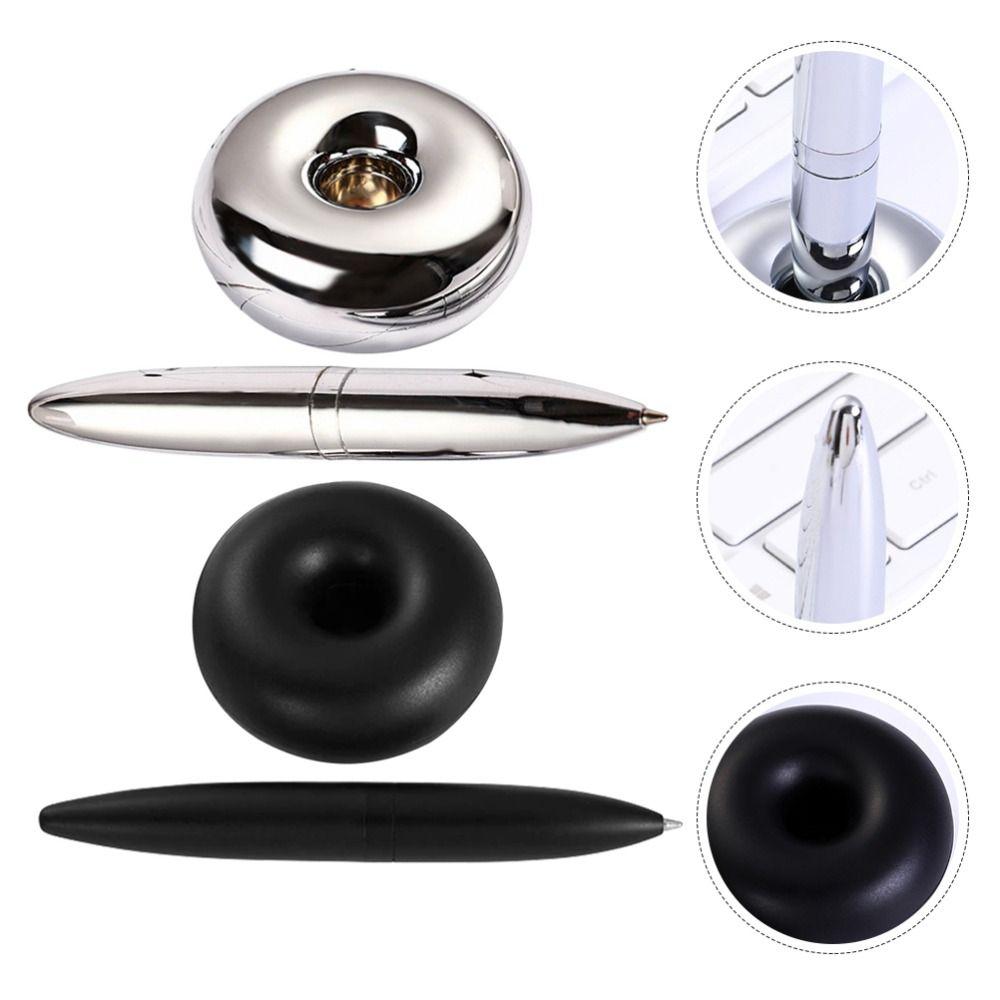 Magnetic Base Magnetic Levitation Pen Business Use Floating Ballpoint Pen Office Students
