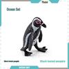 Children's Marine Animal Model Set: Mini Whale, Shark, Dolphin, Turtle, Sea Lion