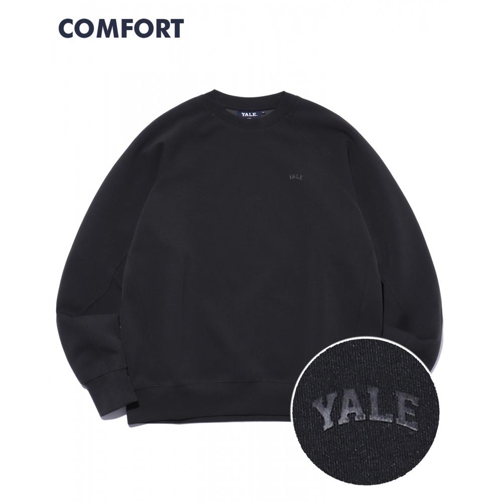 

РУБАШКА С КРУГЛЫМ ВЫРЕЗОМ РЕГЛАН YALE COMFORT ЧЕРНАЯ