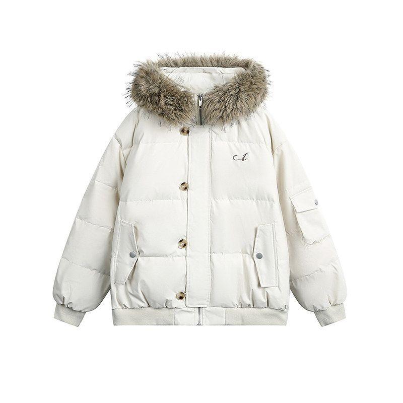 Women`s Winter Thickened Parka Cotton Padded