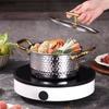 Thickened 304 Stainless Steel Pot Small Hotpot Dual Purpose Boiling Pot Saucepan Soup Pots Kitchen Supplies Stock Pots Cookware