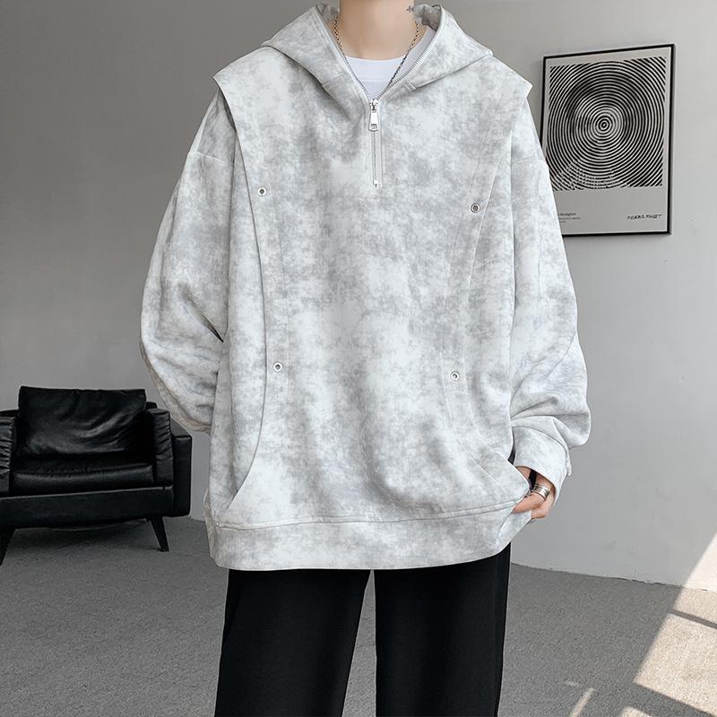 Толстовка с капюшоном для мужчин на весну и осень — фото 6