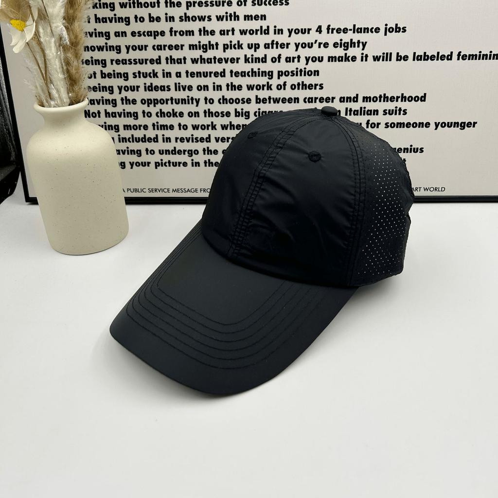 Summer Quick-drying Cap Men's and Women's Simple Solid Color Light Board Baseball Cap Outdoor Thin Breathable Sports Hat