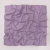 Simple Solid Color Star Bow Rhinestone Chiffon Square Scarf For Women