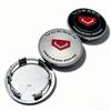 4 Stück Vossen Logo Emblem Plakette Auto Radnabendeckel 69MM Clip 56MM Räder Nabe Staubkappe Felge Radkappen Abdeckung Ersatz Auto Zubehör