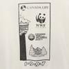 BOW VALLEY 90s Made In Canada Old CANADA LIFE Bear Short Sleeve T-shirt Men's Used