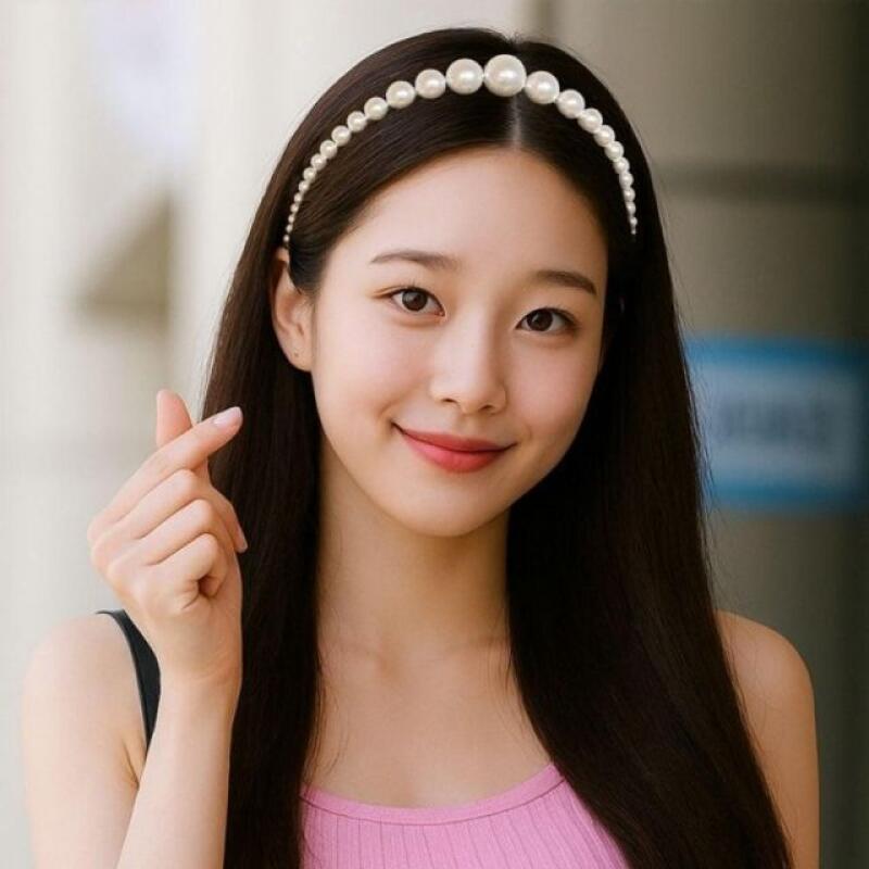 Point pearl headband