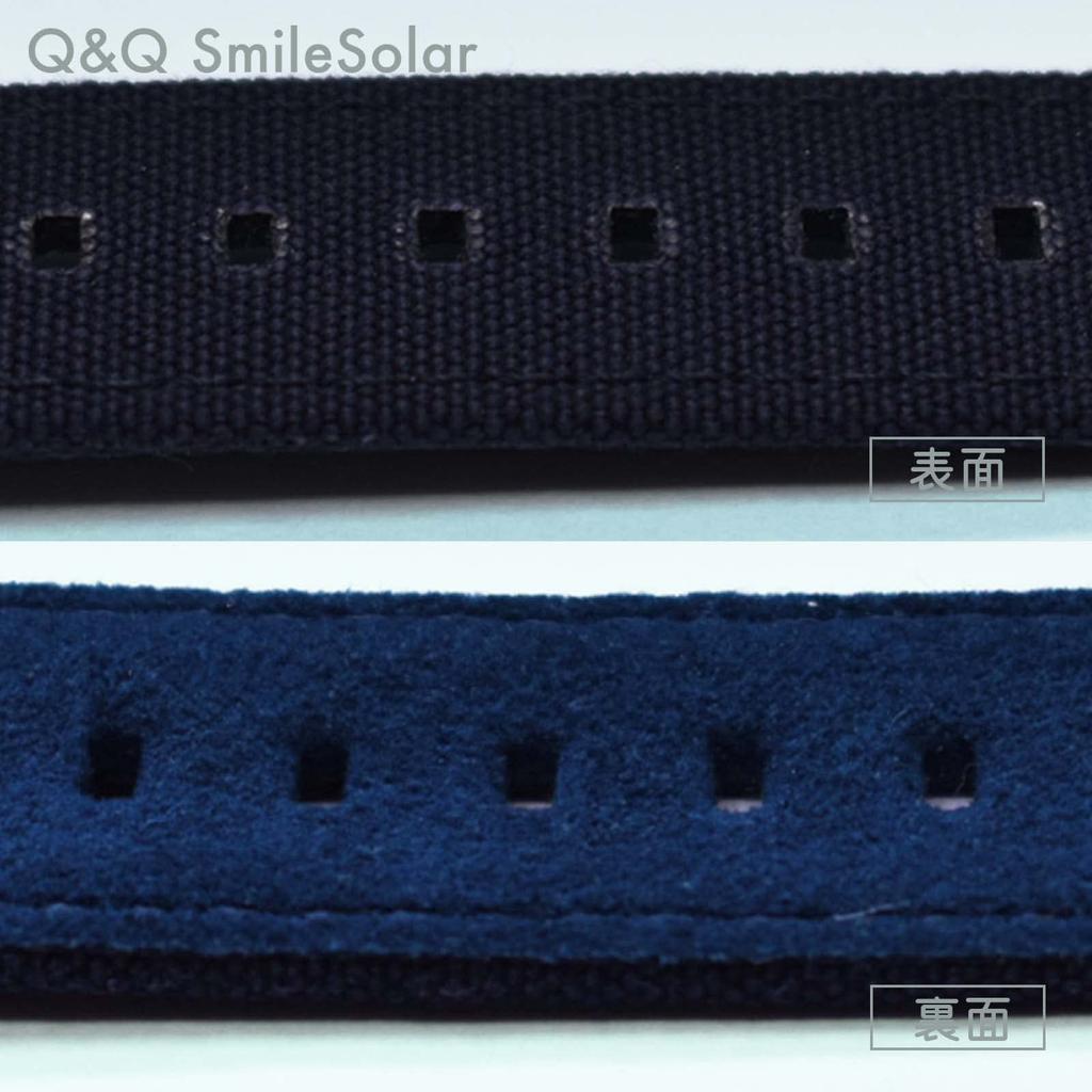 SmileSolar Smile Analog Waterproof Watch Blue Q&Q (Q&Q Solar) Solar-Powered R01A-003JK Women's