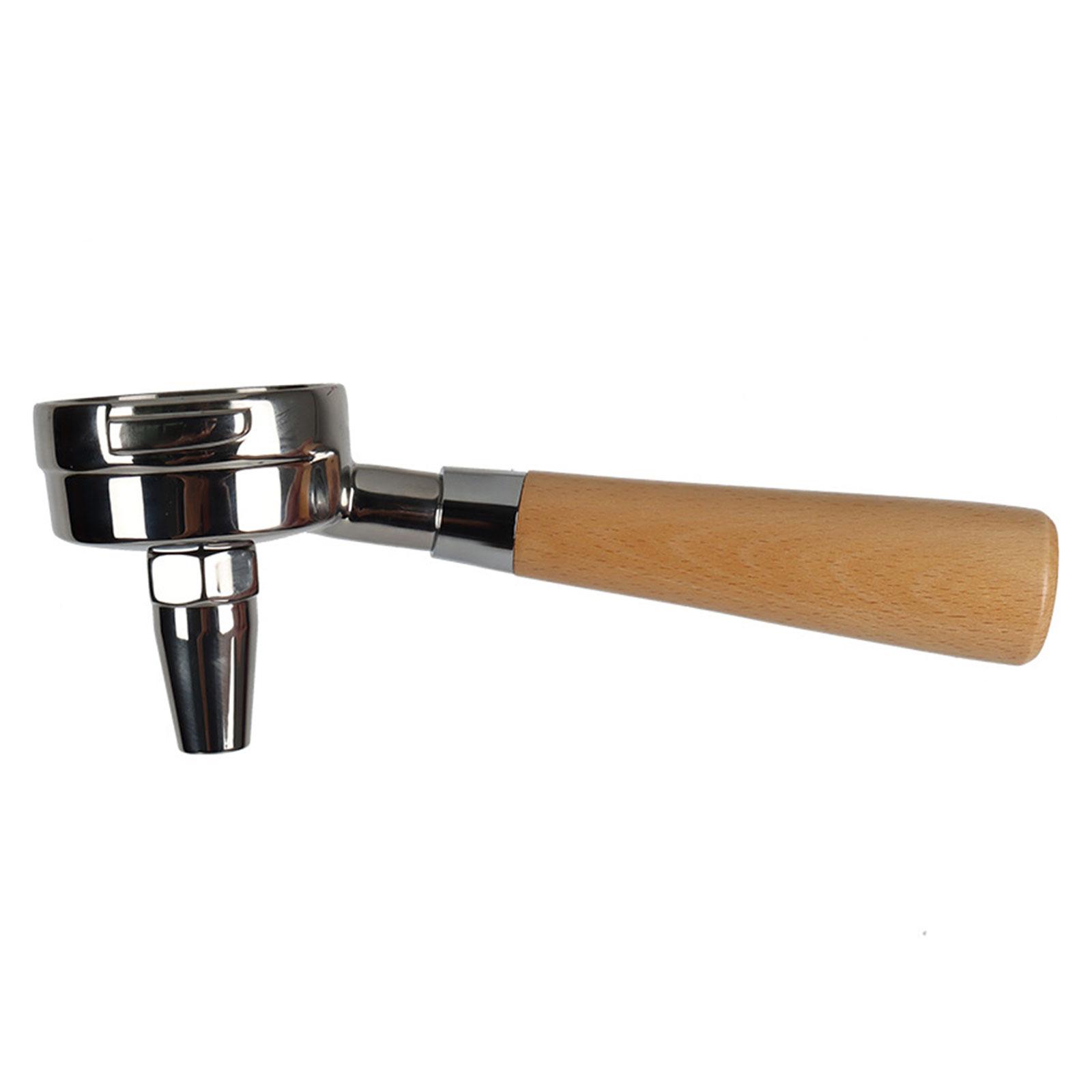 

Чайный портафильтр с деревянной ручкой и костюмом 58 мм Кофемашина/Портафильтр для чая/Дизайн для чайного пакетика и ломаного чая