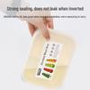 Student and Office Worker Bento: Microwave-Safe, Multi-Compartment Lunch Box with Fresh-Keeping Four Compartments.