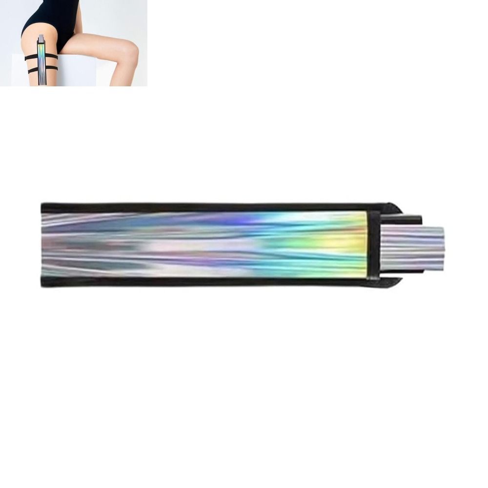 Foldable Clack Clapping Fans PVC Stage Performance Dance for Line Dancing