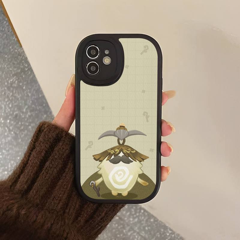 Coque de téléphone en cuir dur Aranara Genshin Impact pour iPhone 13 12 Mini 11 14 Pro Max Xs X Xr 7 8 Plus 6 6s Se 2022 coque en silicone