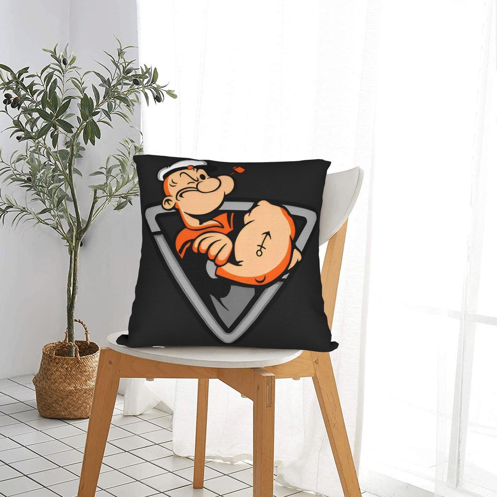 Bluto And Olive Oyl Pillow Case Comfy Pillow Cover Fashion Cushion Cover For Sofa Car Home Decor