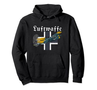 Deutscher Warbird I Messerschmitt BF-109 I WW2 Flugzeug Hoodie