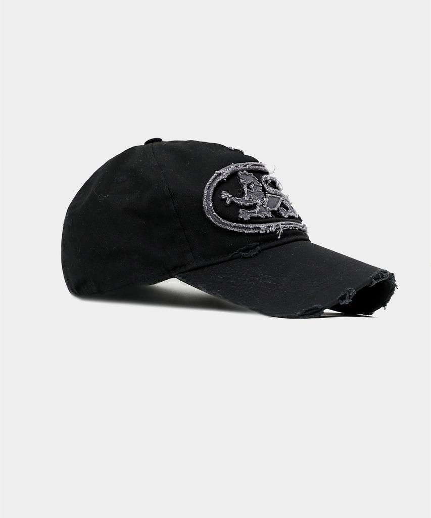 BADBLOOD Mystic Big Patch Ball Cap - Dusty Black