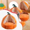 Pumpkin Shaped Cat House Cat Shelter Multifunctional Comfort Removable Cushion
