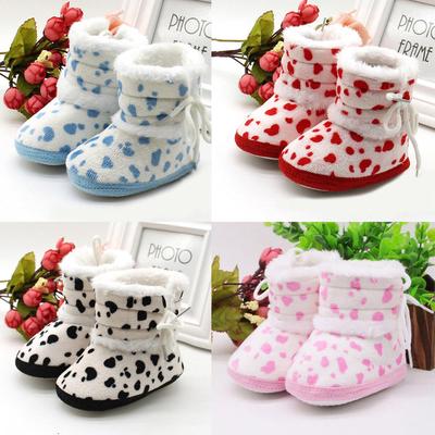 Baby Girls Boys Soft Booties Snow Boots Infant Toddler Newborn Warming Shoes