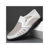 Fashion Summer Fashion Hollow Male Loafers Designer New Slip-on Business Men's Shoes Casual Mesh Leather Man Shoe