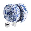 2pcs Cycling Road Bike   Handlebar Grip Wrap Tape   2 Bar Plugs(Black+White)