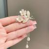 Elegant Hair Claws Pearl Flowers Hairpin Fashion Hair Clips  Hair Accessories