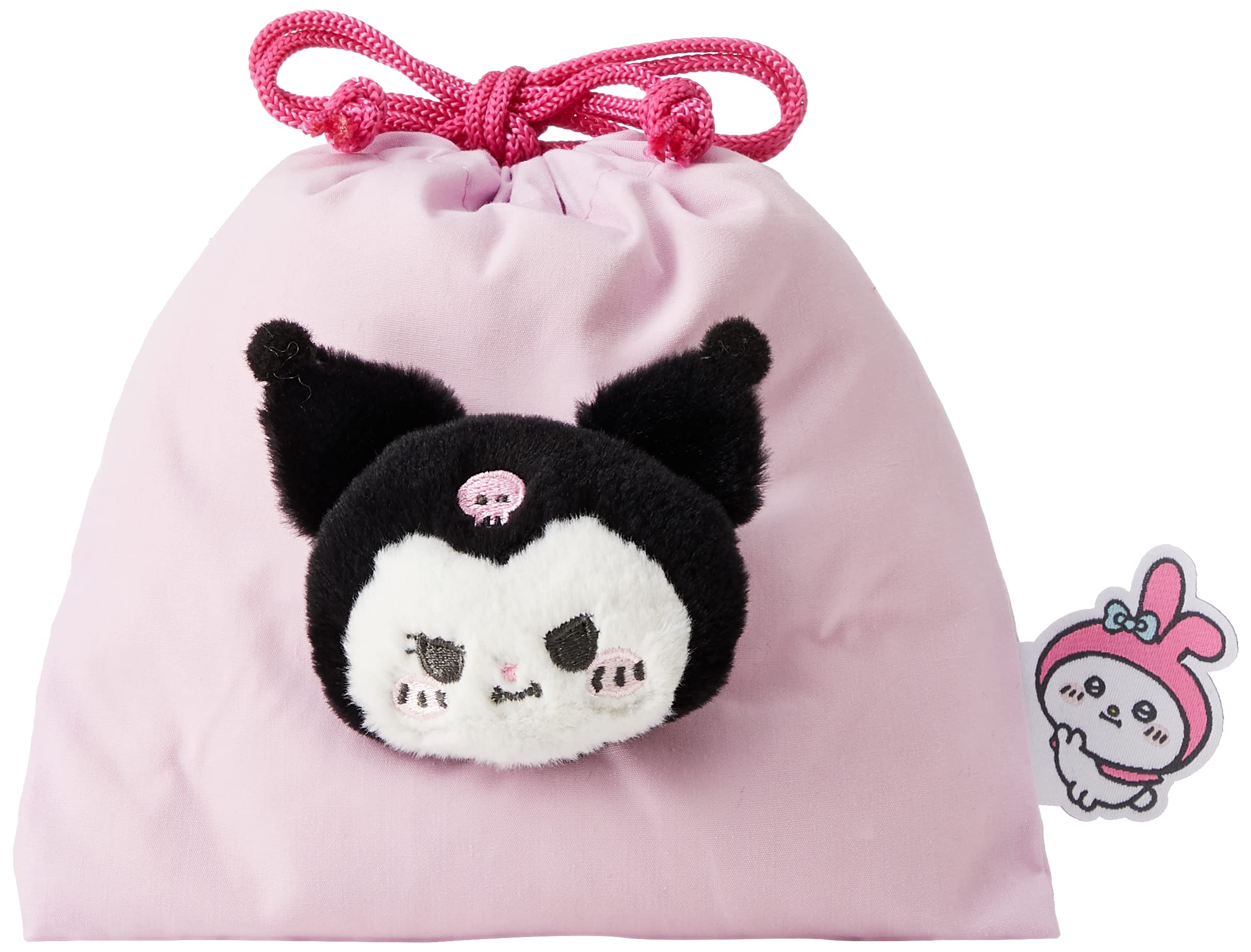 

Nakajima Corporation Нагано х Санрио Сумка-мешок с мордочкой из боа Куроми 173621-22