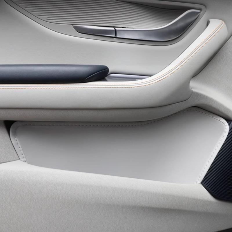 For Lynk & Co 06 2020-2026 Car Door Slot Protective Pad Leather Waterproof door groove Mat Storage Barrel Interior Accessories