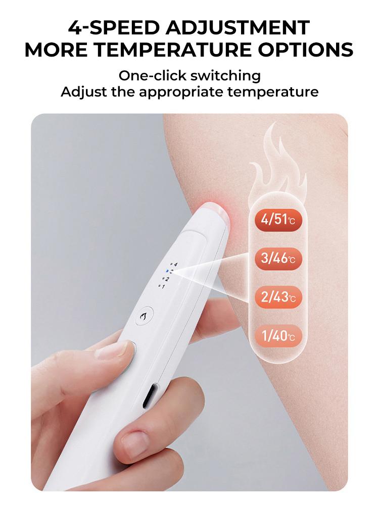 Portable Mosquito Insect Bite Relieve Itching Pen Natural Bug Bite Itch Relief Pen Rechargeable Anti-Itch Pen for Adult Children