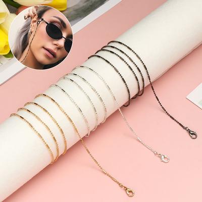 Lanyard Anti-Drop Cylinder Bead Mask Holder Mask Chain Eyeglass Necklace Strap Sunglasses Chain