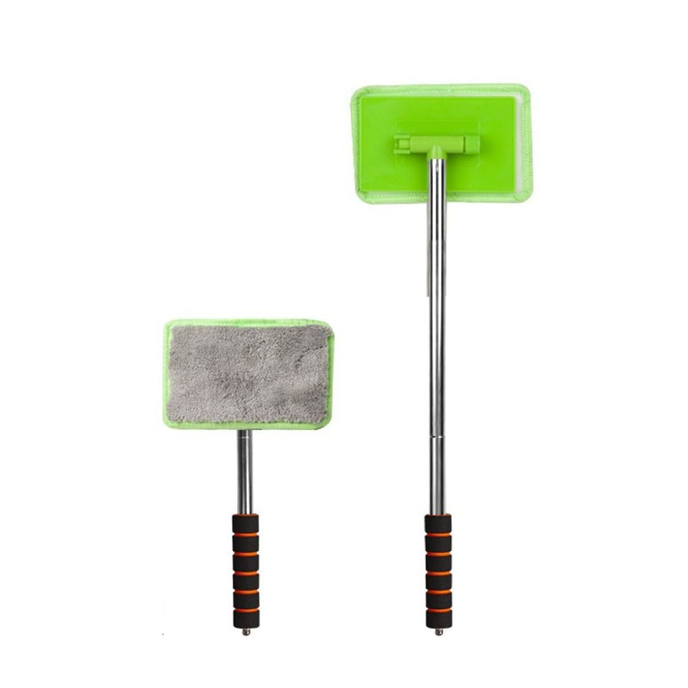 Windshield Car Window Cleaning Brush Retractable Dust Removal Brush New Long Handle Car Wash  Car