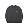MLB New York Yankees FW22 Solid Color Pullover Crewneck Sweatshirt Men Sweatshirt Dark-Gray 3AMTB0526-50CGS
