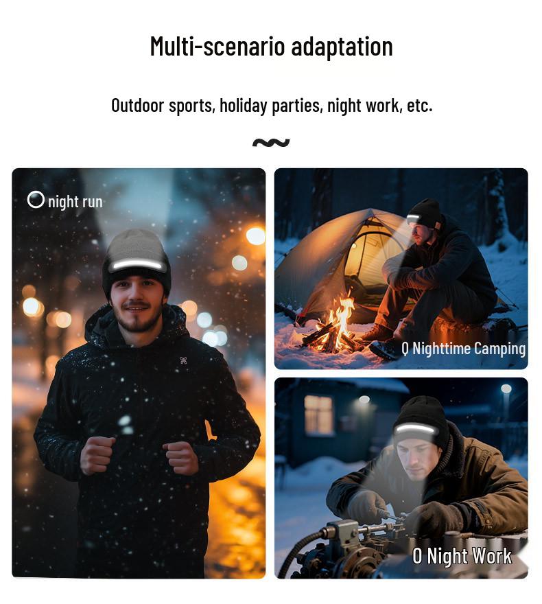 LED Wireless Bluetooth Music Festival Luminous Hat