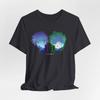 Anime T-shirt graficzny, Koszulka z sylwetką Hunter x Hunter, Unisexowy top jerseyowy dla fanów,