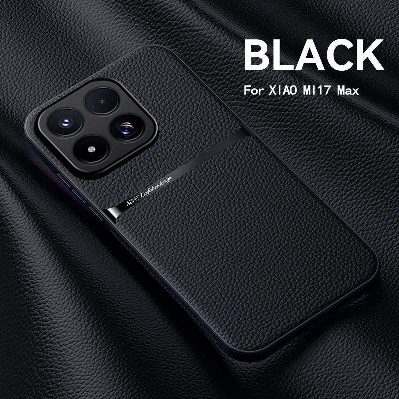 For Xiaomi 17T 15T 14T 13T 17 15 14 15s Pro Leather Litchi Texture with Ultra-ThinSlim PhoneCase For Xiaomi 15 14 Ultra 17Promax