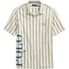 Polo Classic Fit Striped Cotton Polo Shirt Unisex Shirts 710839355-001