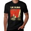 Uk Subs Punk Rock TShirt Classic Print Short Sleeve Shirt