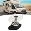 Distribution Stud Junction Post Black 3/8in 300A with Transparent Cover For Motor ATV Ship Electrica