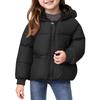 Kids' Pocket Coat - Solid Color Short Cotton Jacket