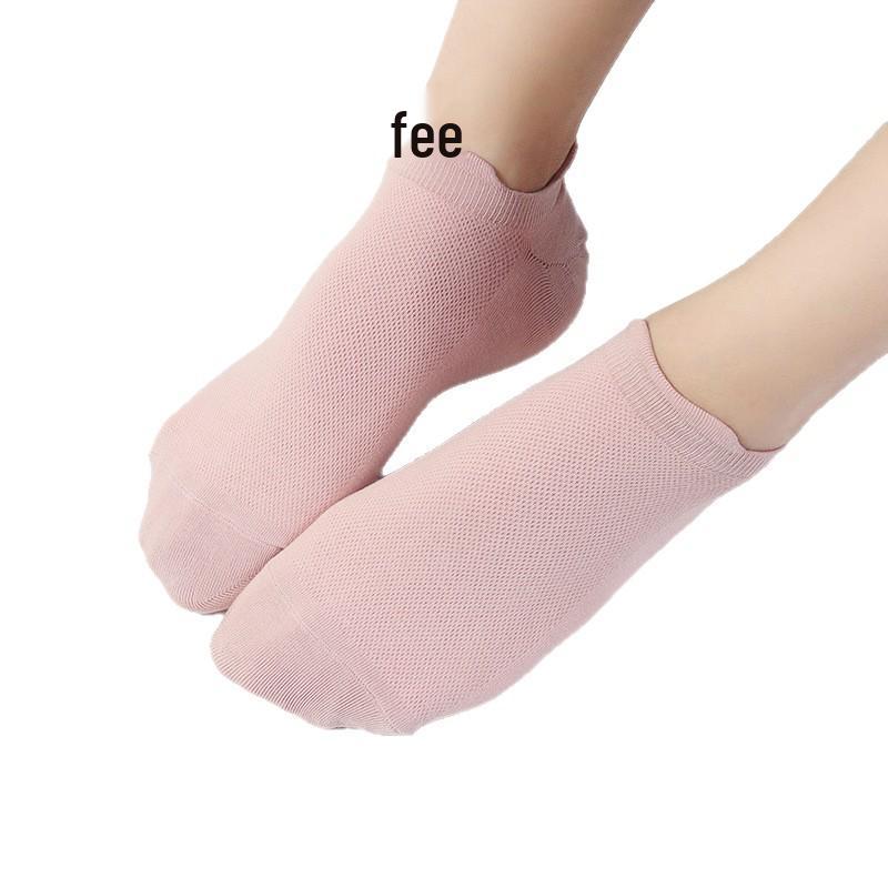 Summer Breathable Pure Cotton Non-slip Boat Socks - Thin, Comfortable, Versatile Short Socks