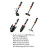 Gardening Tool Set Loosening Rake Sturdy Carbon Steel Backyard Lawn Trowel Hoe for Plant Lover