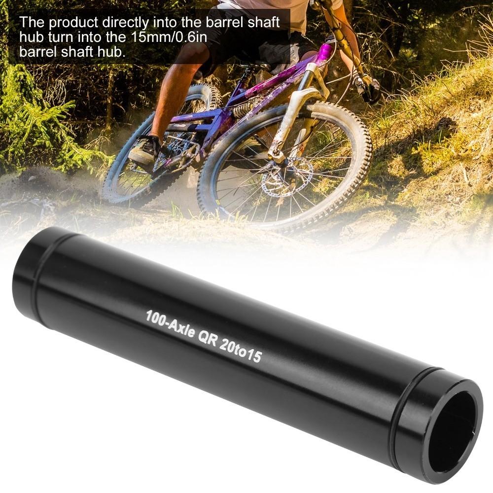 Aluminium Alloy Thru Axle Hub Adapter 20mm To 15mm Mountain Bike Front Hubs Bicycle Accessories