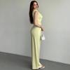 2025 Summer, Europe and the United States Close the Waist and Look Thin, Loose and Comfortable, Slanted Shoulder Commuting, Round Neck Short-sleeved 