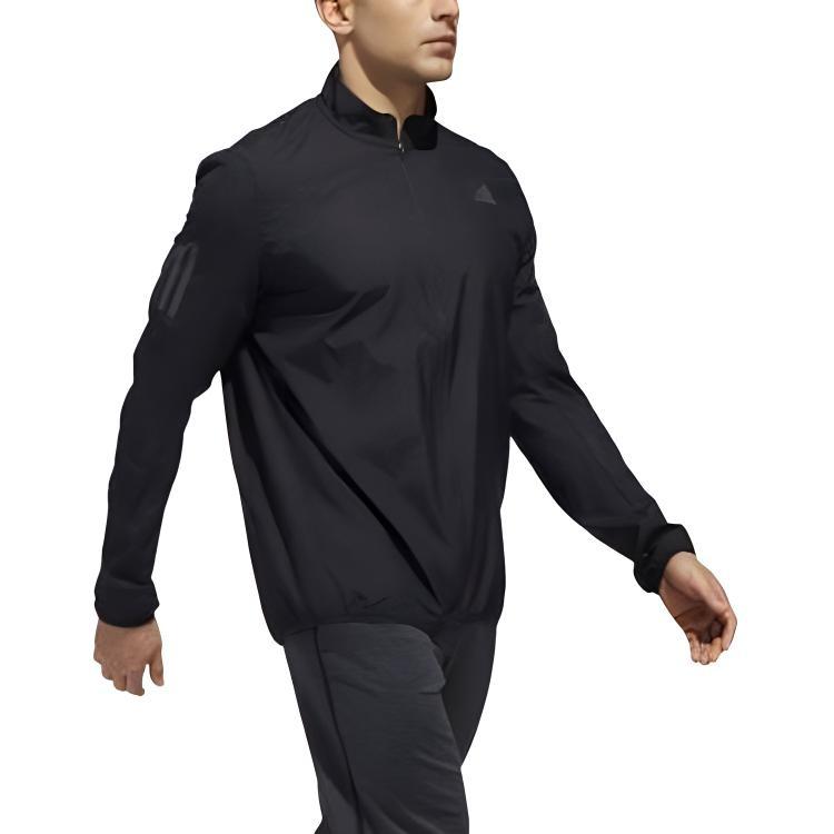 Adidas Jackets Men's Black Stand Collar Moderate Other CY5773