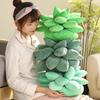 Cute Cactus Plant Pillows Leaf  Decoration Soft Plush for Adults Children  Cojines Decorativos Para Sofá  Cute Pillow