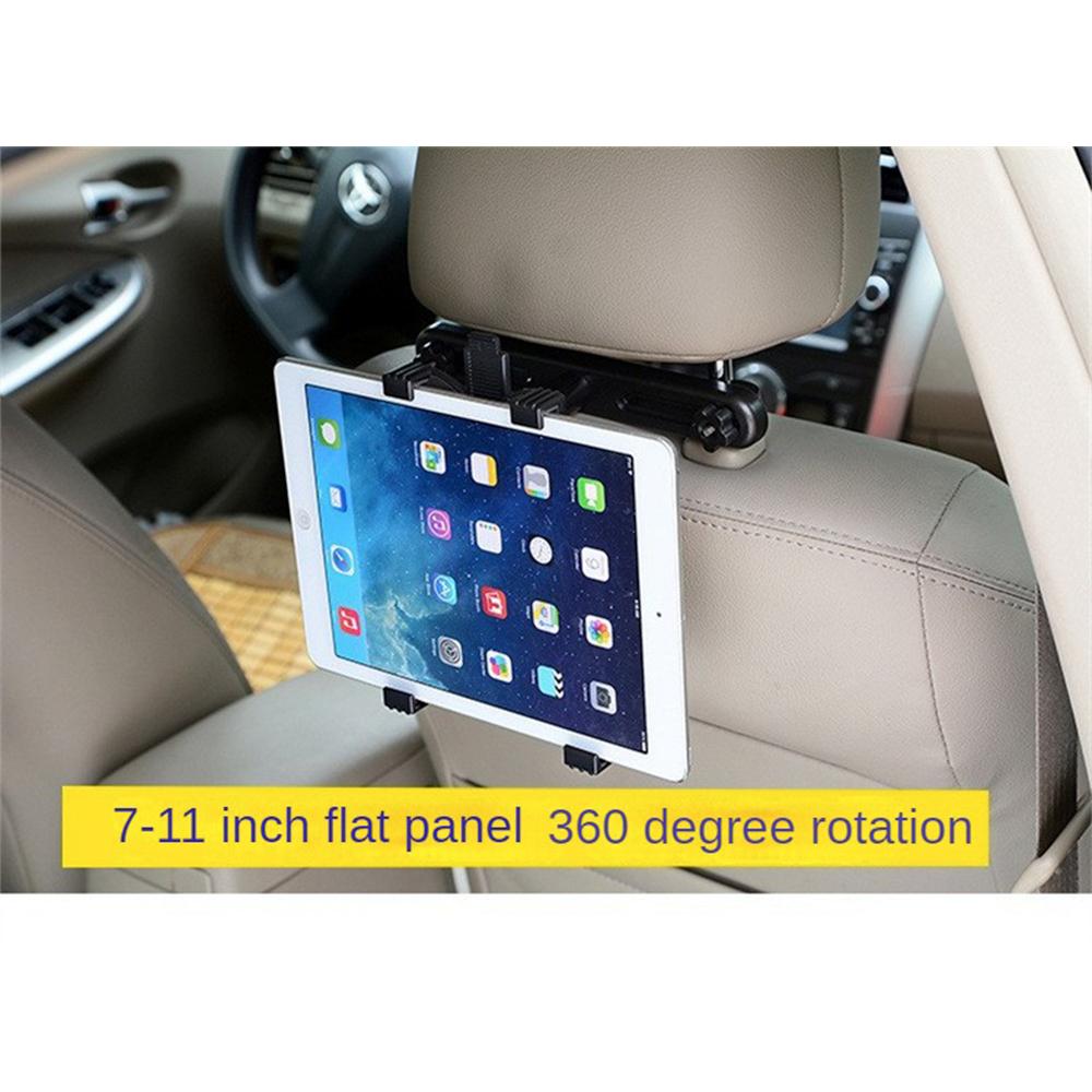 Car Back Seat Headrest Mount Holder Multifunctional Portable 7-11 Inch Black Car Accessories Car Phone Holder Stand Practical
