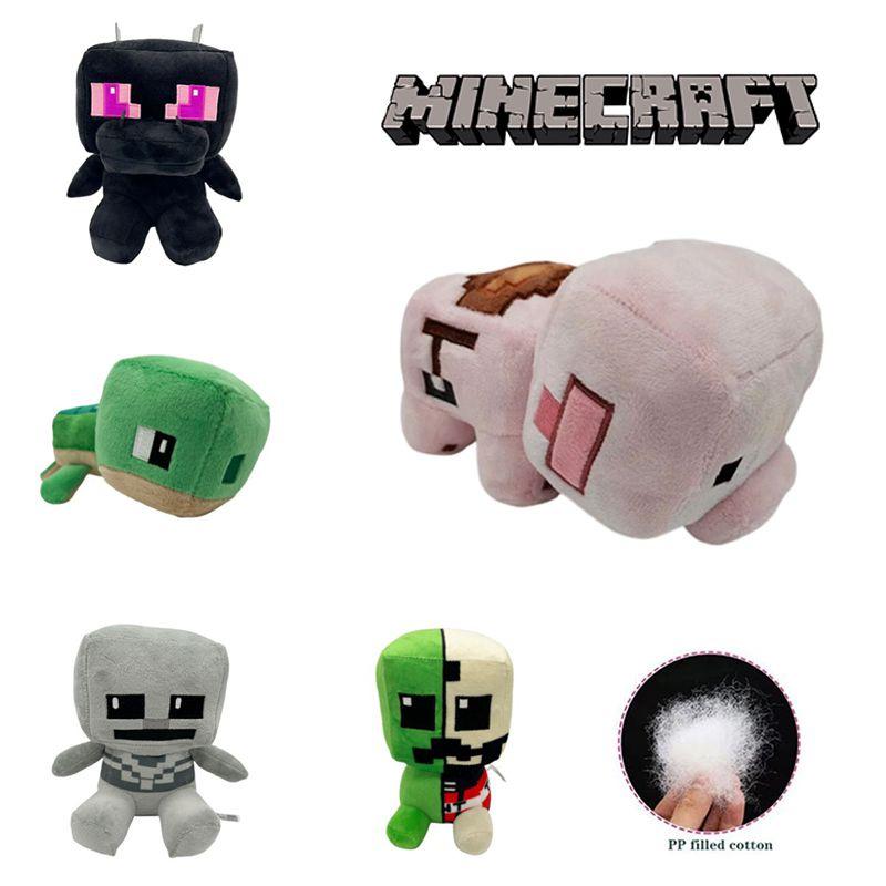 Brinquedo de Pelúcia Creeper Minecraft Boneca Animal de Pelúcia Macia Para Crianças Presente Natal