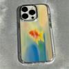 Goldfisch-Druck Weltraum Handyhülle Für IPhone 17 16 15 14 13 12 11 Pro Max Air Plus Geeignet Sturzsichere Hülle Funda Hartschale
