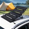 25W Solar Panel   25W ETFE Foldable Solar Panel 5 Times   Thin Monocrystalline Portable   with ETFE Laminate for Outdoor Camping, Hiki