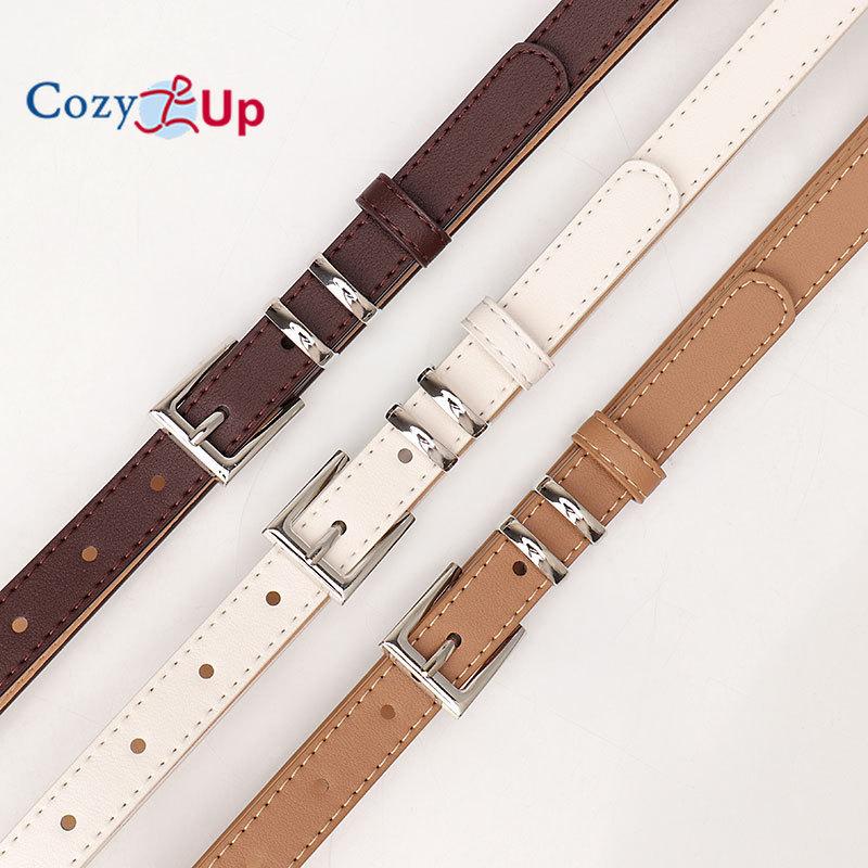 Women's Leather Belts for Jeans Pants Fashion Ladies Belt Gold Buckle Belts for Women
