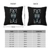 Valknut Symbol And Runes On Wood Norse Viking Odin Square Pillowcase Cushion Cover Pillow Case Throw Pillow Cover
